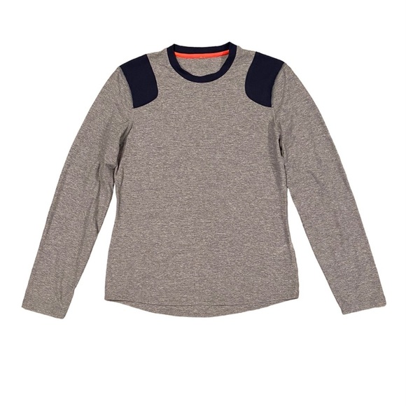 lululemon athletica Other - Men’s Lululemon‎ Athletic Long Sleeve Heather Gray Blue Shirt